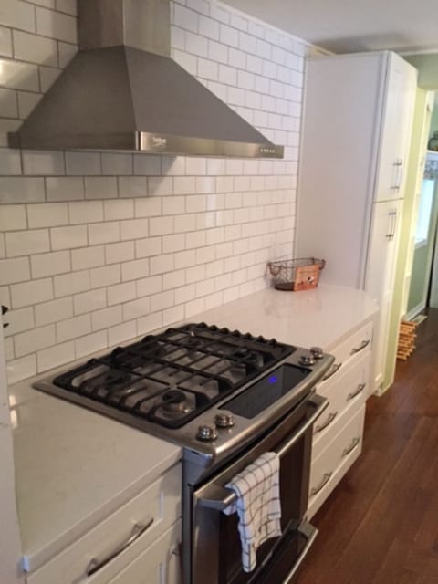 Newly remodeled kitchen