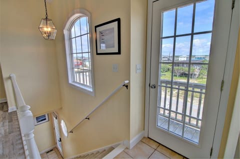 Stairs and Back Deck Entry