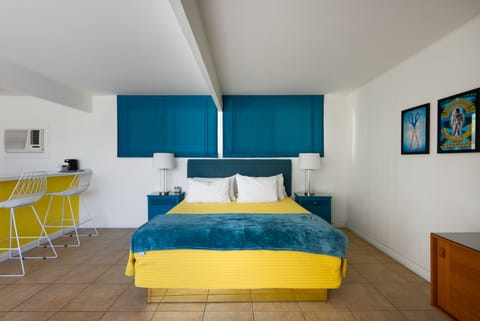 Your suite features a king bed.