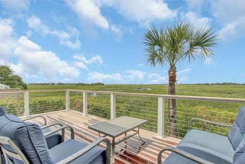 Beautiful views from the deck.