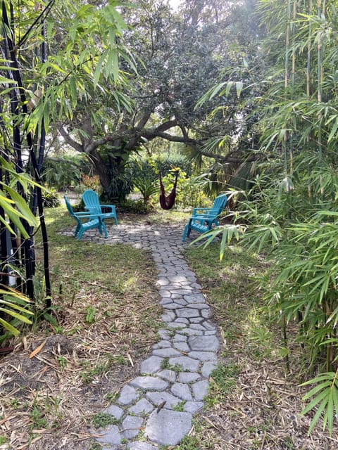 Side yard oasis