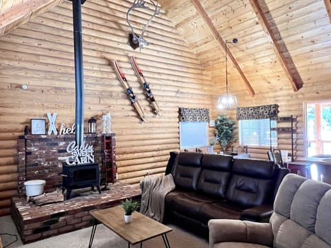 Get cozy in our spacious living room!