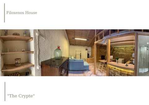 Rock corner House in Corfu