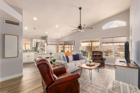 Family room with SMART TV