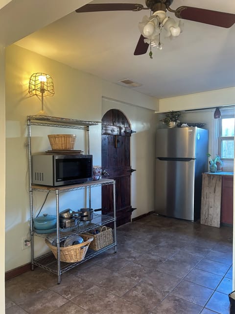 Fully stocked kitchen