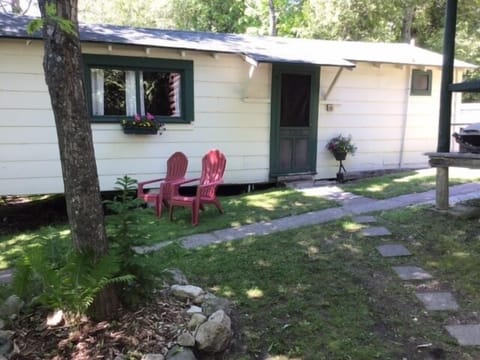 Quiet and shady Mackinac Cabin