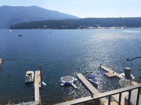 View of the Dock from the main floor deck