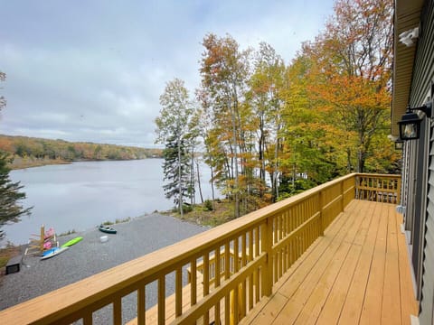 Private balcony from the master suite