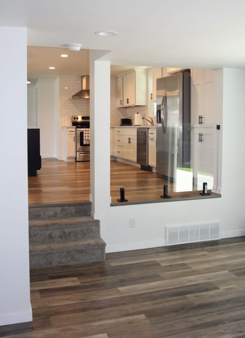 Kitchen from bar area