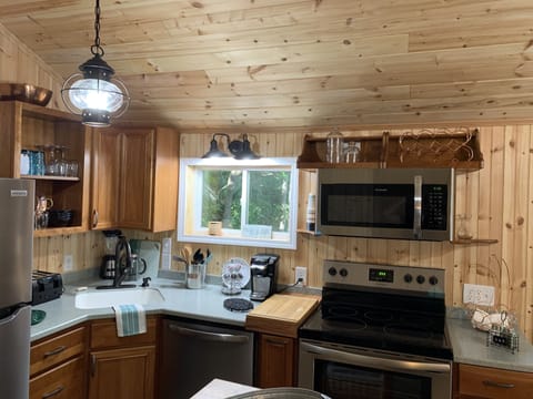 A Complete kitchen- the bestest kind.