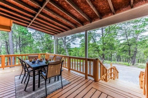Outdoor Deck Dining Area