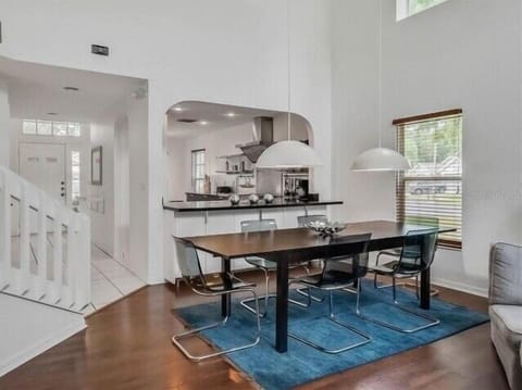 Dining and kitchen view 