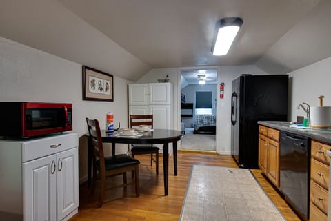 Dining Table & Microwave