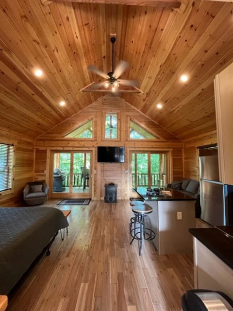 First floor of cabin