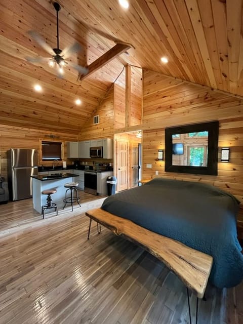 First floor of cabin