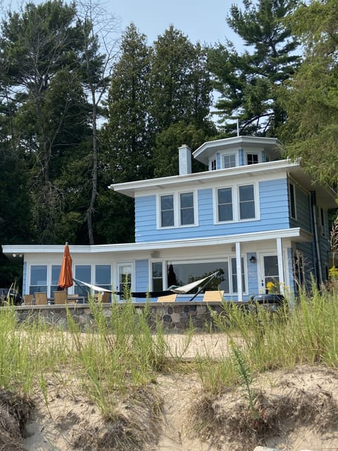 Cottage from beach
