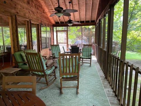 Covered 2nd story patio