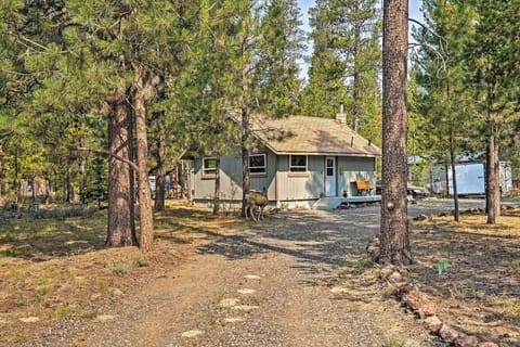 La Pine Vacation Rental Cabin | 1BR | 1BA | Single Story | 500 Sq Ft