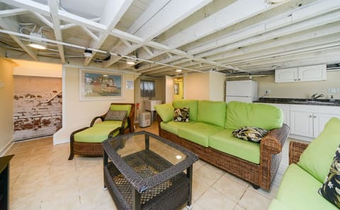 Basement family room