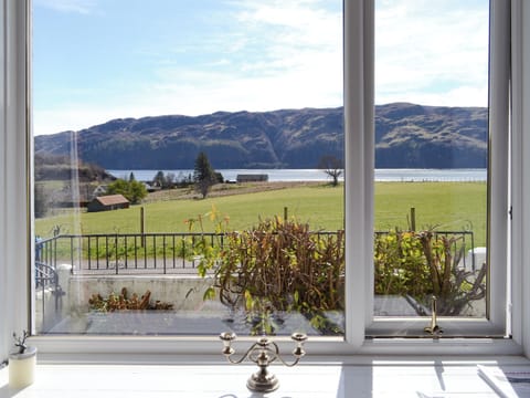 View from lounge window | Elm Bank, Lochcarron, Wester Ross