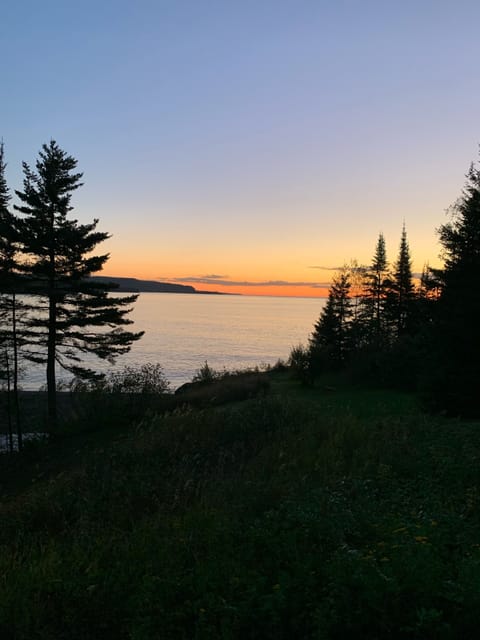 Watch the sunrise over Lake Superior from the comfort of your living room.