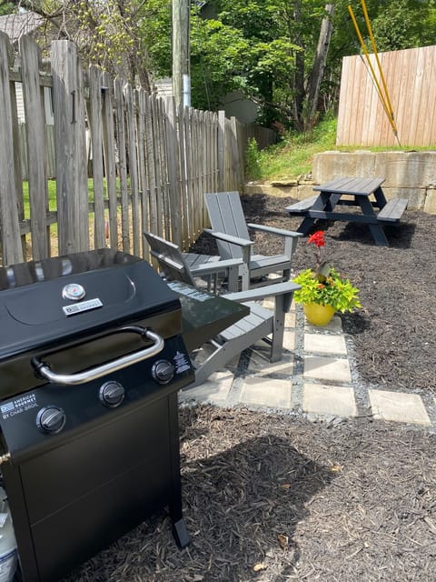 Outdoor space. Propane firepit coming soon!