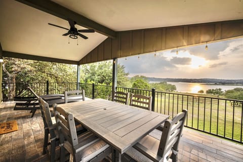 Catch the breeze & sunsets on the upper deck