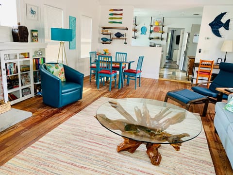 Open Concept Living Room view from the front door