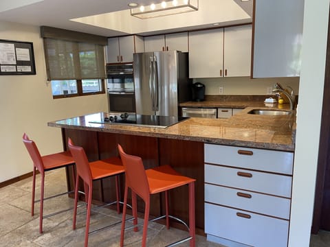 Fully equipped kitchen includes fridge, double ovens, dishwasher, and much more!