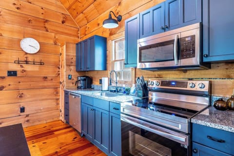 Your kitchen is fully equipped for your stay.