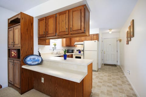 Large kitchen for a condo