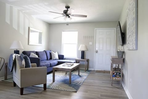 Inviting living room perfect for relaxing, playing games, and making memories together!