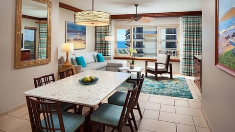 Living/dining area-please speak to an agent about view category before booking