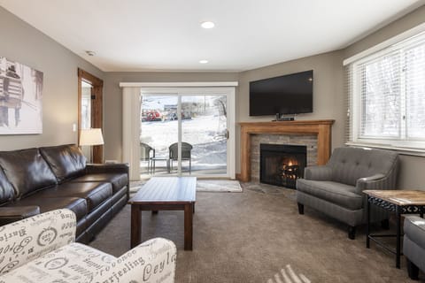 Comfortable seating in the living room