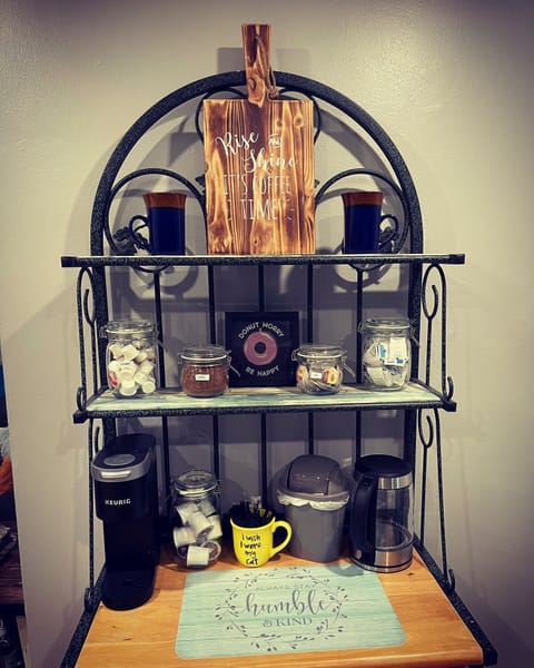 Coffee and Tea station! Yes please!