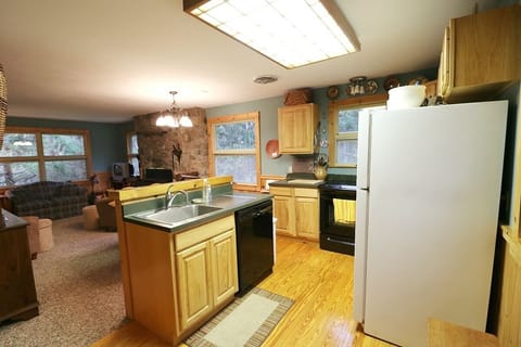 Full Kitchen/Living Room View