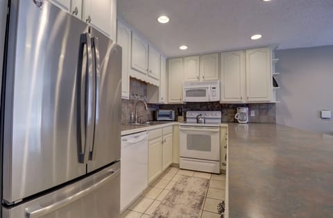 Open concept kitchen
