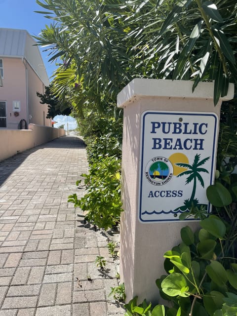 Quiet beach access, 50 steps from the door - no crossing Gulf Blvd!
