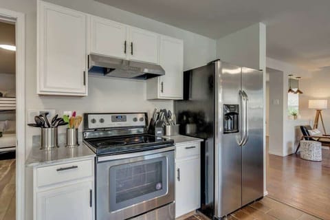 This well-appointed kitchen has everything you need to prepare and enjoy home-cooked meals during your stay.