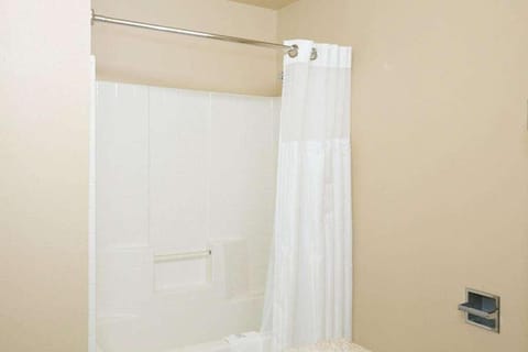 Bathroom with the essential toiletries provided!