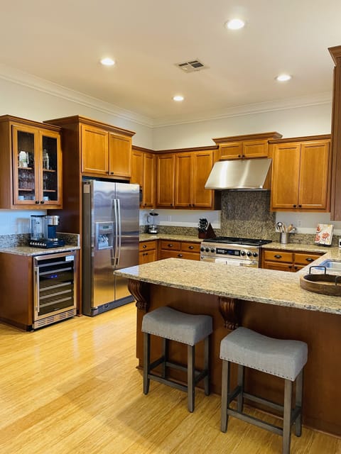 Kitchen view from dining room