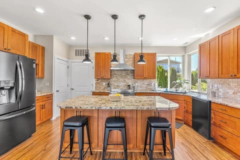 Modern Kitchen Ready for Home-Cooked Meals