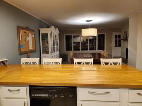 The kitchen also includes a dishwasher and garbage disposal.