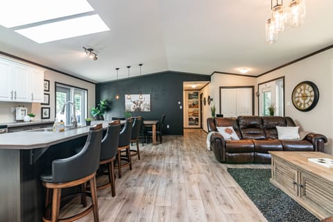 Large open concept entertaining space! 