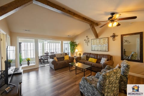 Living Room and Sunroom