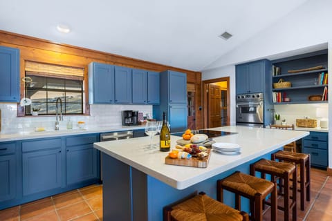 Kitchen with large pantry