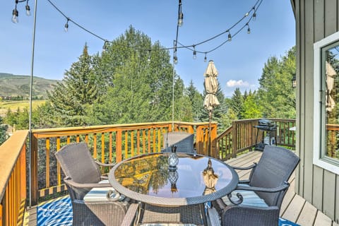 Avon Vacation Rental | 4BR | 3.5BA | 3-Story Home | 1 Step to Access