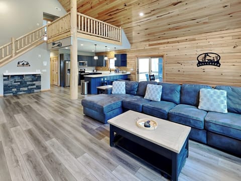 Open Living & Dining