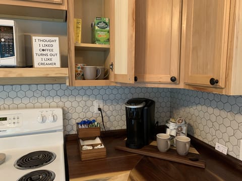 Both Decaf coffee and black tea are also provided as a little extra