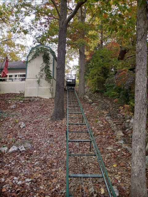 Tram to haul the heavy things, and grandma!